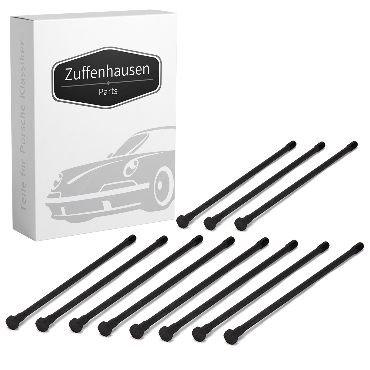 11x Zylinderkopfschraube für PORSCHE 911 2.0-2.7 63-1977 914 /6 2.0 90110117300