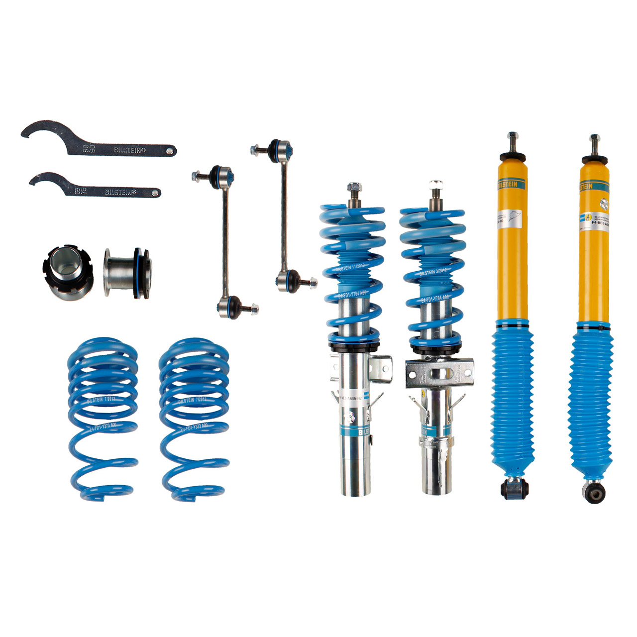 BILSTEIN B14 PSS Gewindefahrwerk Satz VW Polo 9N Cordoba Ibiza 3 Fabia 1 vorne + hinten