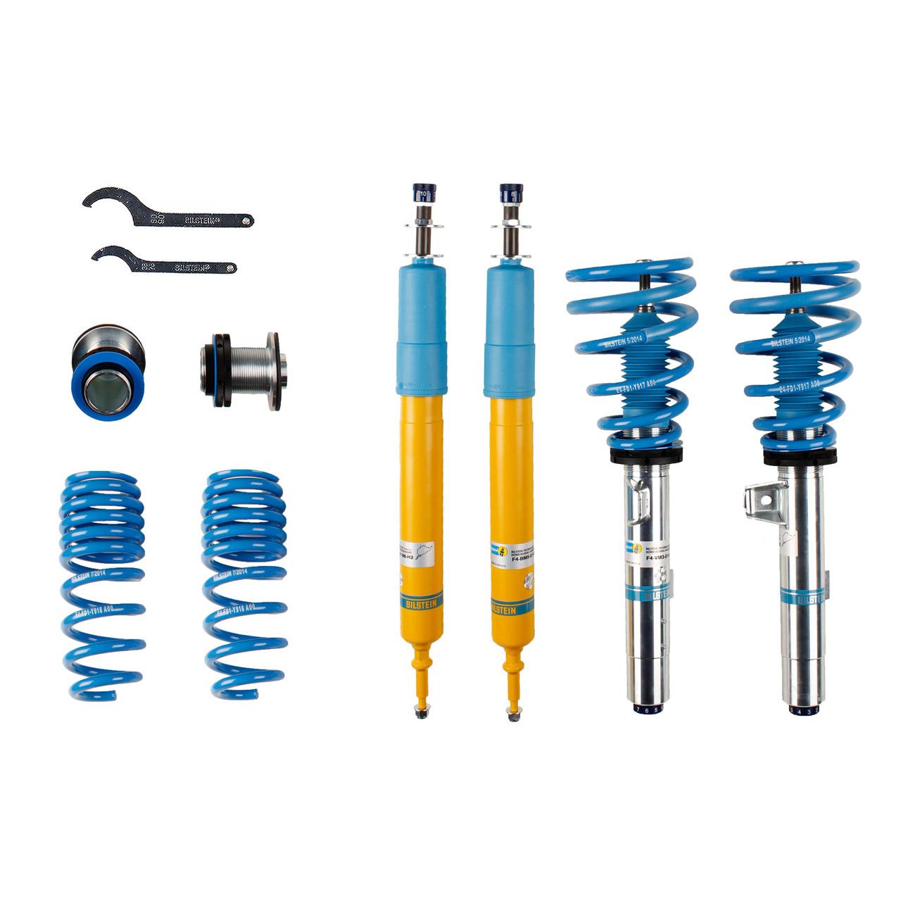 BILSTEIN 48-131636 B16 PSS10 Gewindefahrwerk Satz BMW 1er E81-88 3er E90-93 vorne + hinten