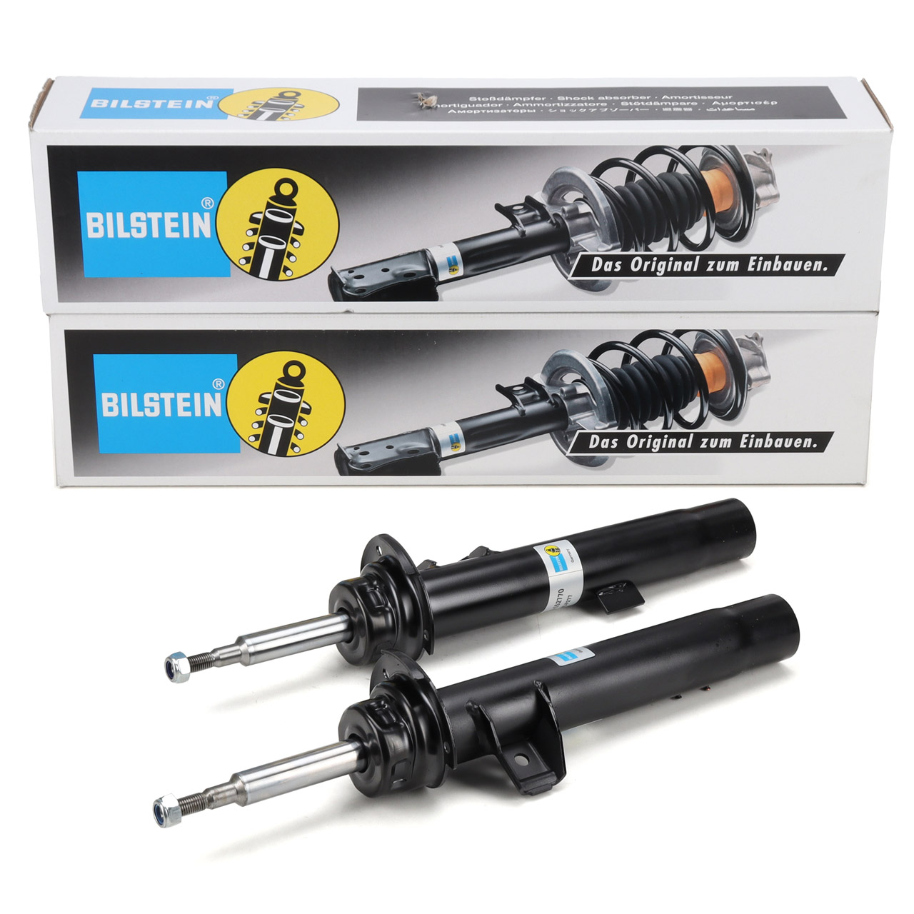 2x BILSTEIN B4 Stoßdämpfer Gasdruckdämpfer BMW 1er E82 E88 mit Sportfahrwerk vorne