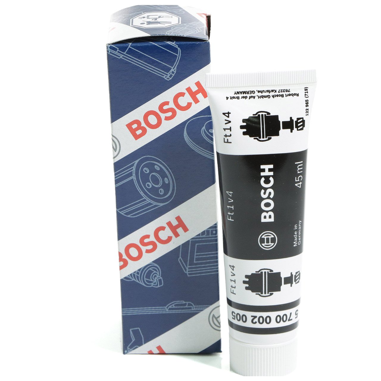 BOSCH 5700002005 Schmierfett Heisslagerfett Fett Mehrzweckfett für Zündkontakte Ft1v4 45ml