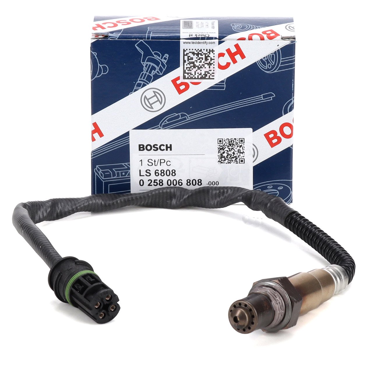 BOSCH 0258006808 Lambdasonde Diagnosesonde NACH KAT BMW 5er E60 E61 N52 11787544654