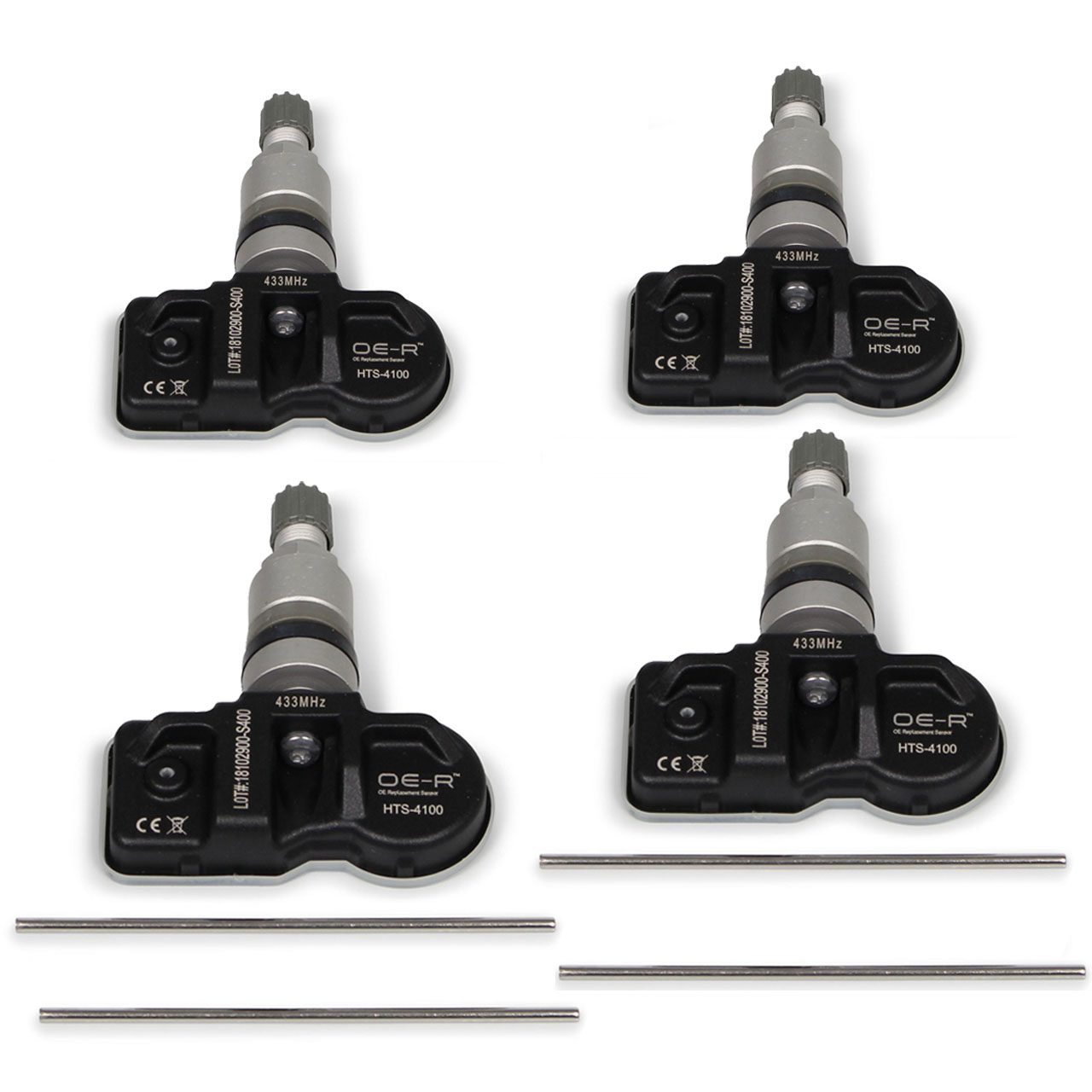 4x CARIPAR Reifendrucksensor Radsensor für AUDI BMW MINI PORSCHE SKODA VW