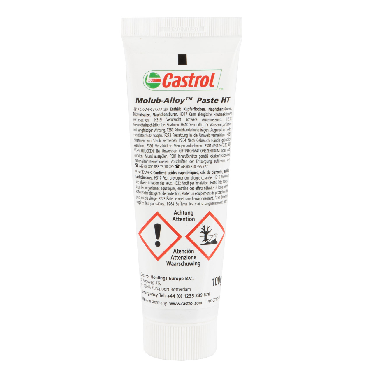 CASTROL 15E69E Molub-Alloy Paste HT Hochtemperatur Montagepaste 100g 00004300400