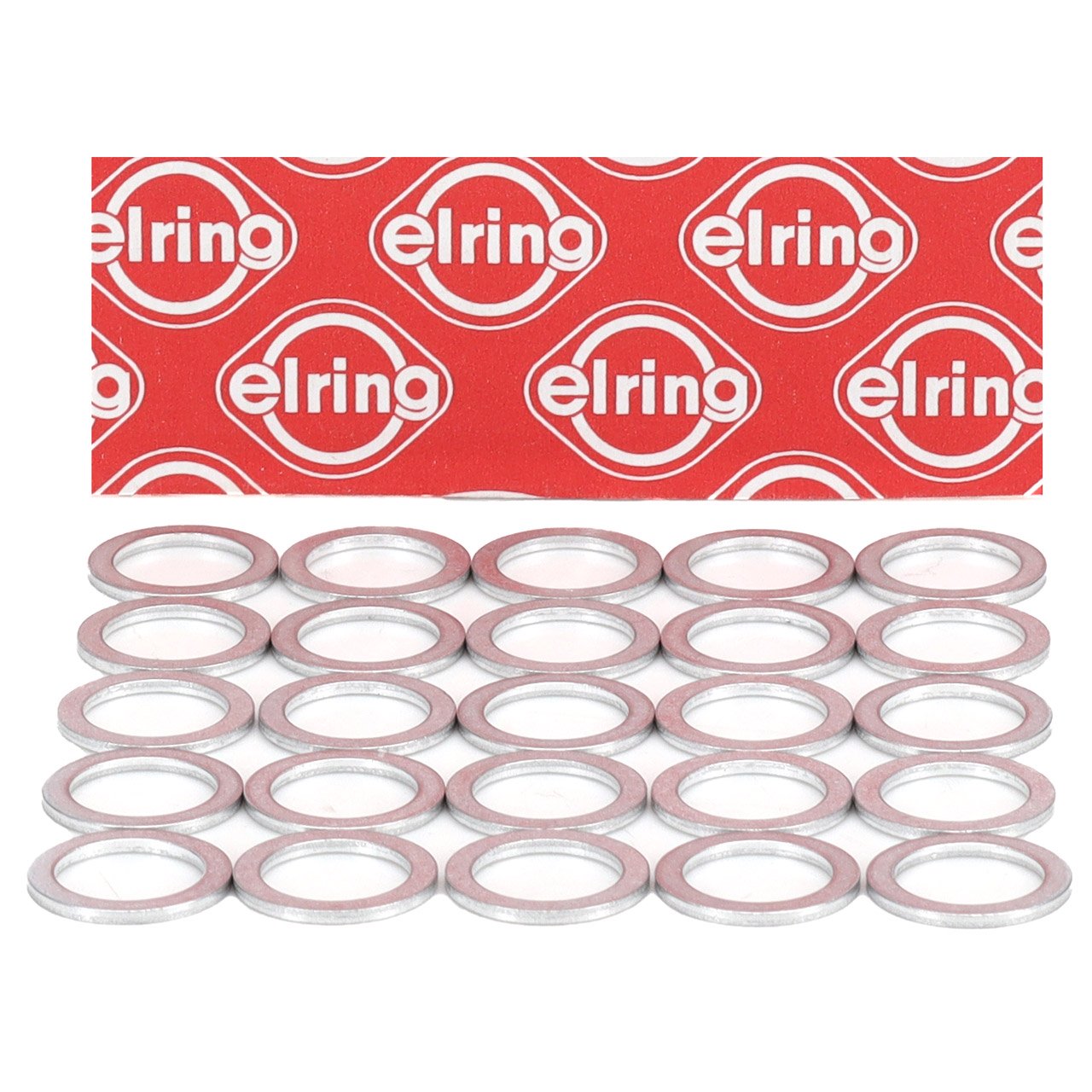 25x ELRING 243.205 Dichtring Ölablassschraube AUDI CUPRA MAZDA OPEL PORSCHE SEAT SKODA VW