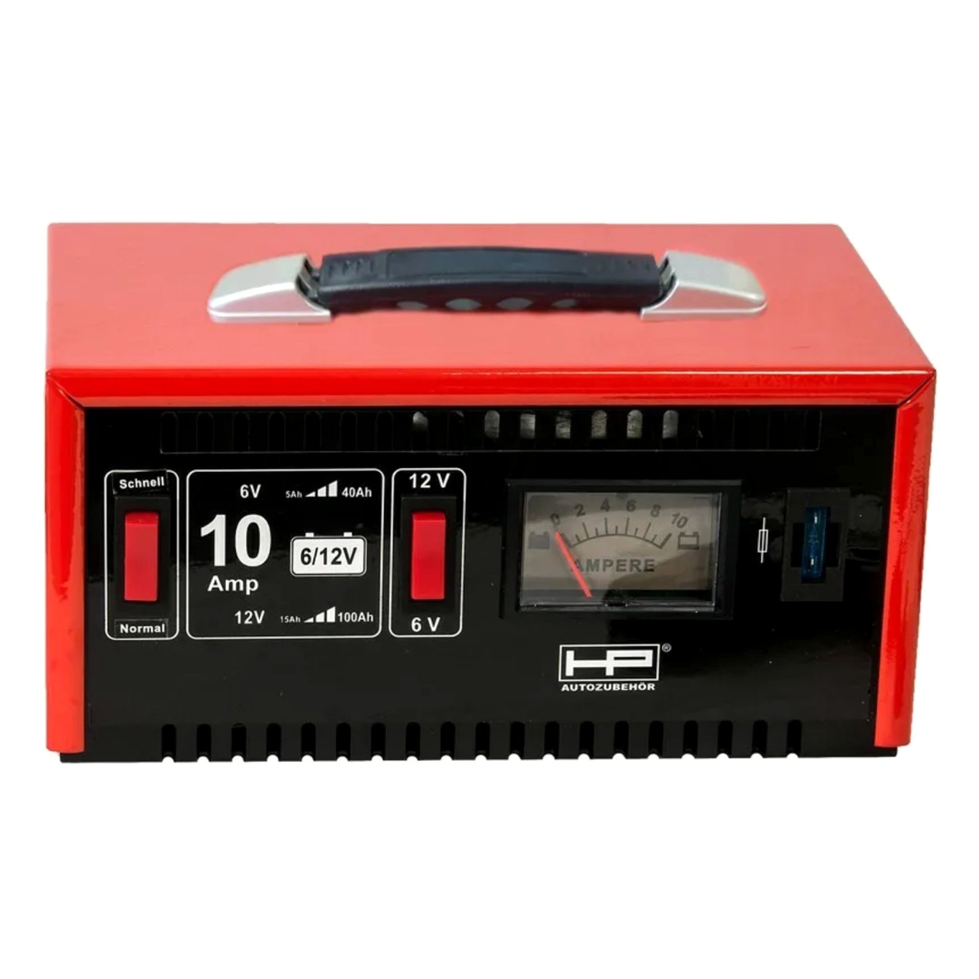 HP 20510 Batterieladegerät Ladegerät Batterielader Schnellladegerät Metallgehäuse 12V 10A