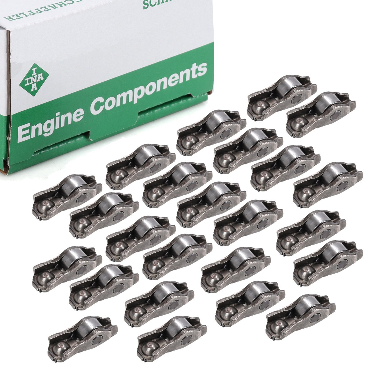 24x INA 422022610 Kipphebel Schlepphebel BMW E82/88 E90-93 E60/61 F10/11 X3 X5 N53 N54 N55