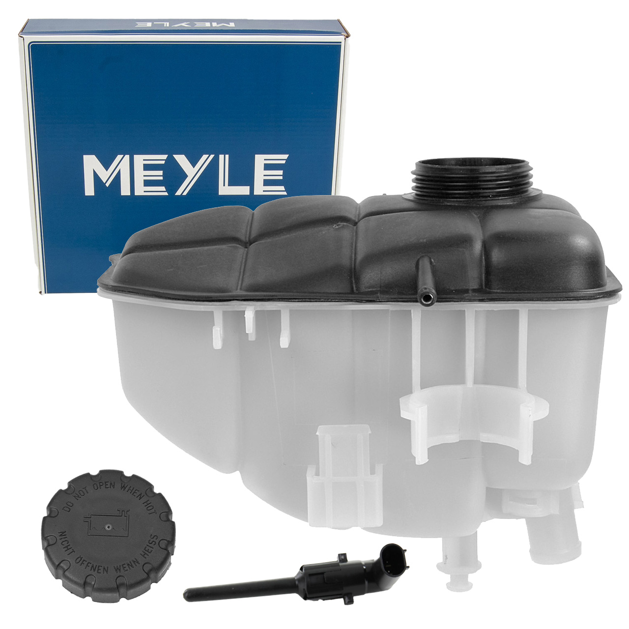 MEYLE Ausgleichsbehälter Kühlmittel + Deckel + Sensor MERCEDES W203 S203 CL203 CLK C/A209