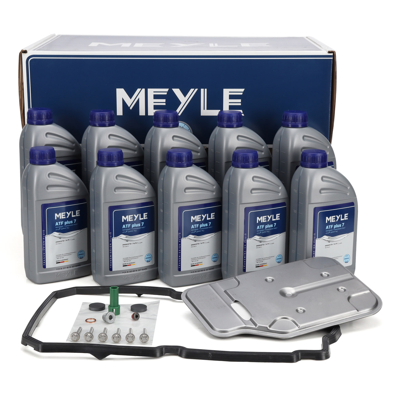 MEYLE 0141351410 Getriebefilter Satz 722.9 7-G Tronic Automatik + 10L Getriebeöl MERCEDES