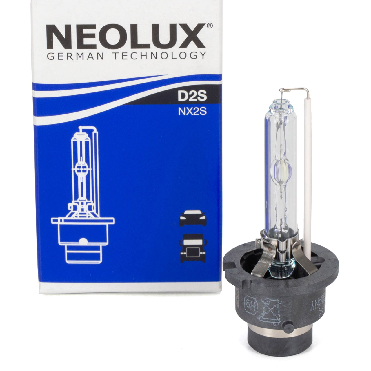 1x NEOLUX NX2S Xenon Brenner Lampe Scheinwerfer D2S 85V 35W P32d-2