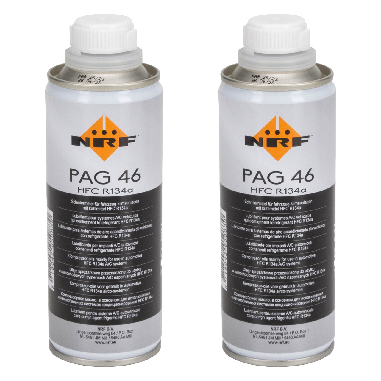 2x 250ml NRF 38814 Kompressor Öl Kompressoröl Klimaanlagenöl PAG 46 HFC R134a