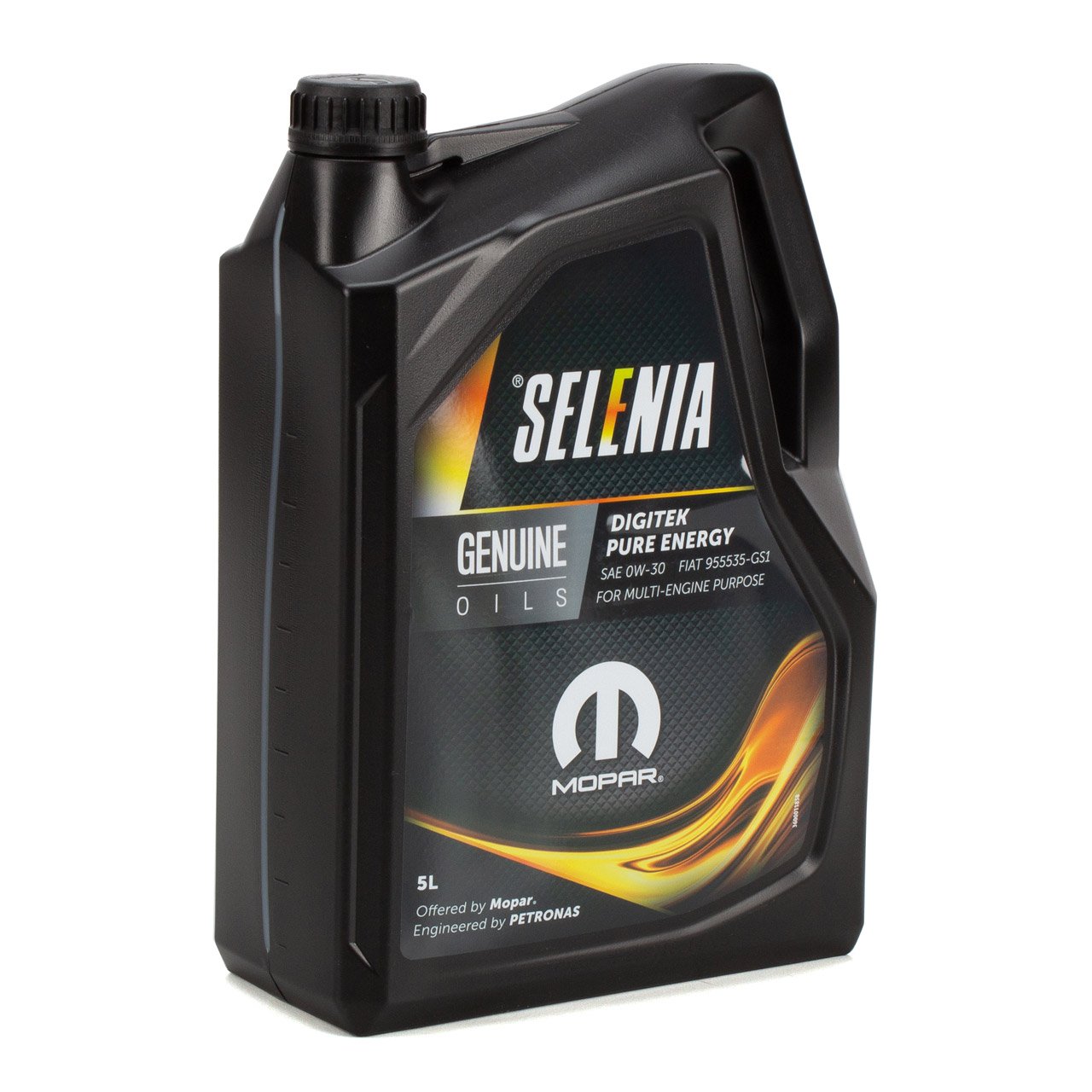 5L 5 Liter PETRONAS SELENIA DIGITEK PURE ENERGY 0W-30 Motoröl Öl MOPAR FIAT 9.55535-GS1