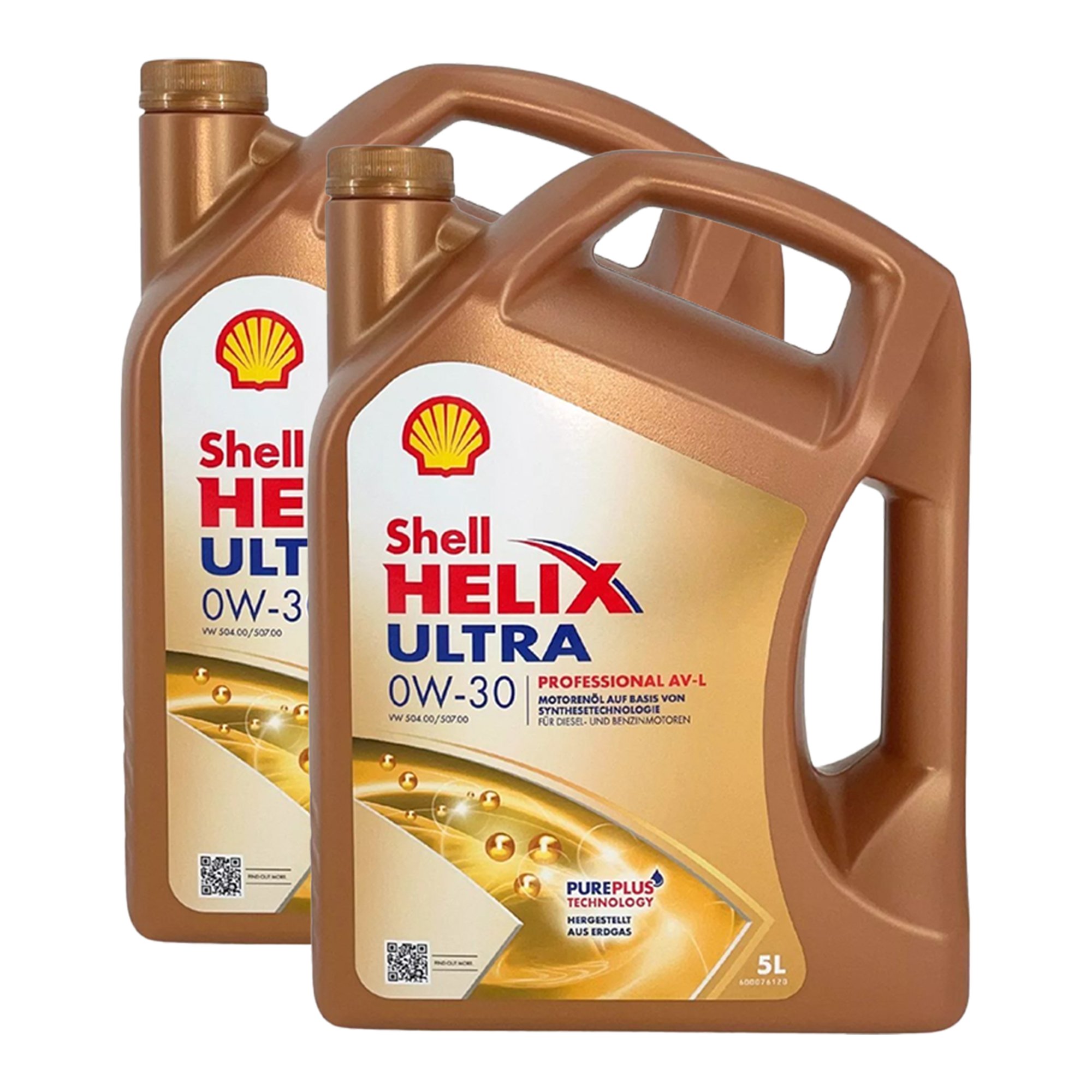 10L 10 Liter SHELL Motoröl Öl HELIX ULTRA Professional AV-L 0W30 VW 504.00/507.00