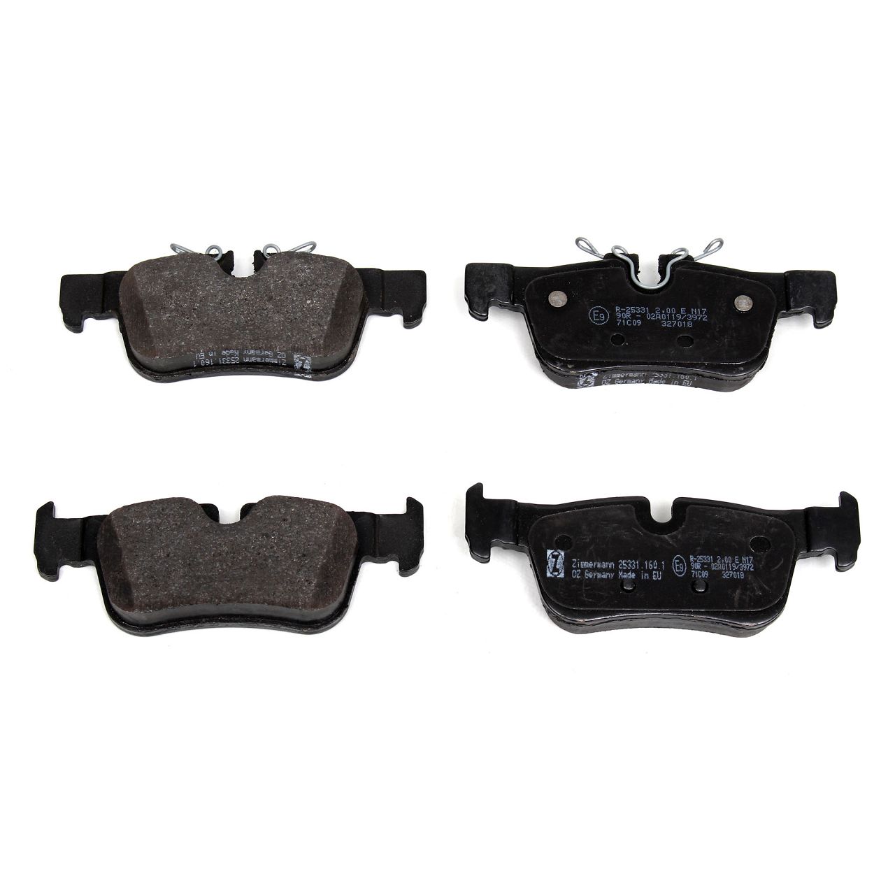 Zimmermann SPORT Bremsscheiben + Beläge Wako BMW 1er F40 2er F45 F46 X1 F48 X2 F39 hinten