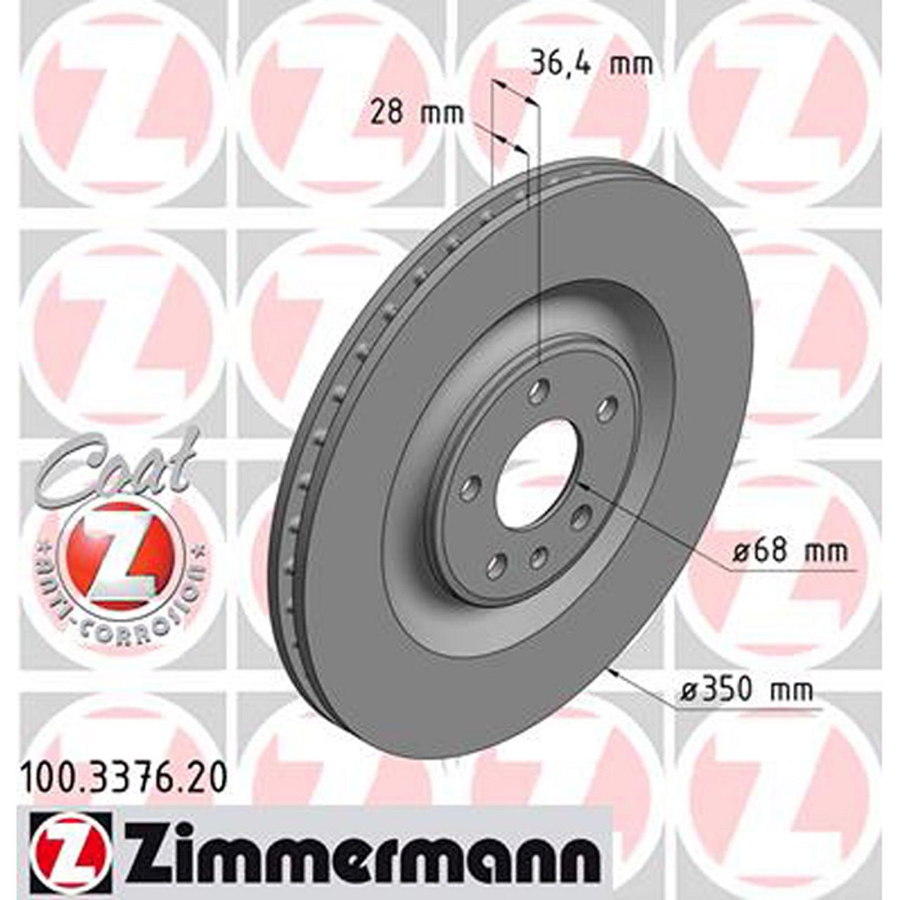 ZIMMERMANN Bremsscheiben + Bremsbeläge + Sensor AUDI Q7 Q8 (4M) hinten