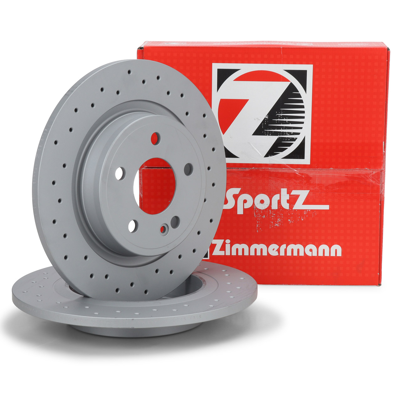 Zimmermann SPORT Bremsscheiben Satz MERCEDES W177 V177 W247 C/A118 H/X247 hinten