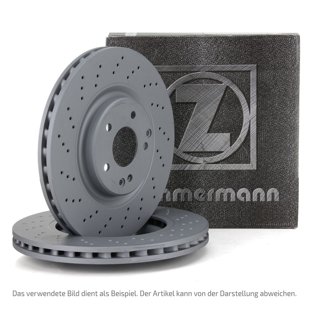 ZIMMERMANN Bremsscheiben Satz MERCEDES-BENZ GLE V167 GLE350/400d vorne 1674211001