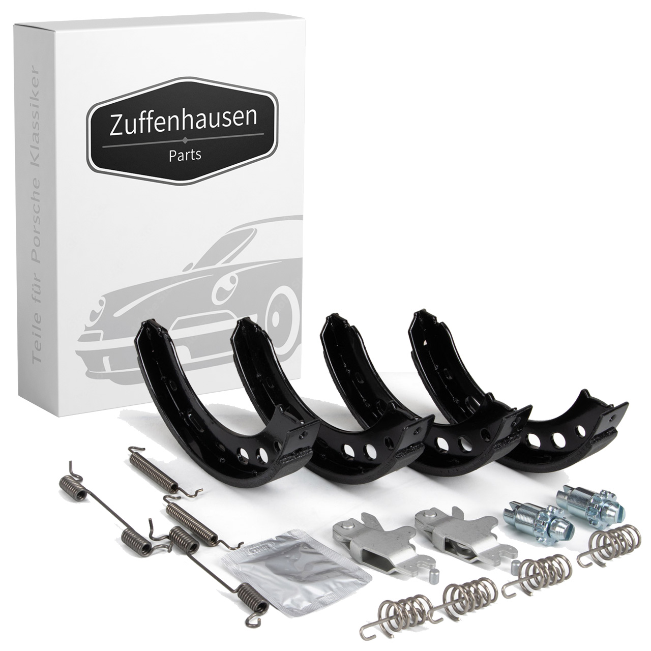 Bremsbacken + Zubehör Satz für PORSCHE 997 BOXSTER CAYMAN (987) hinten