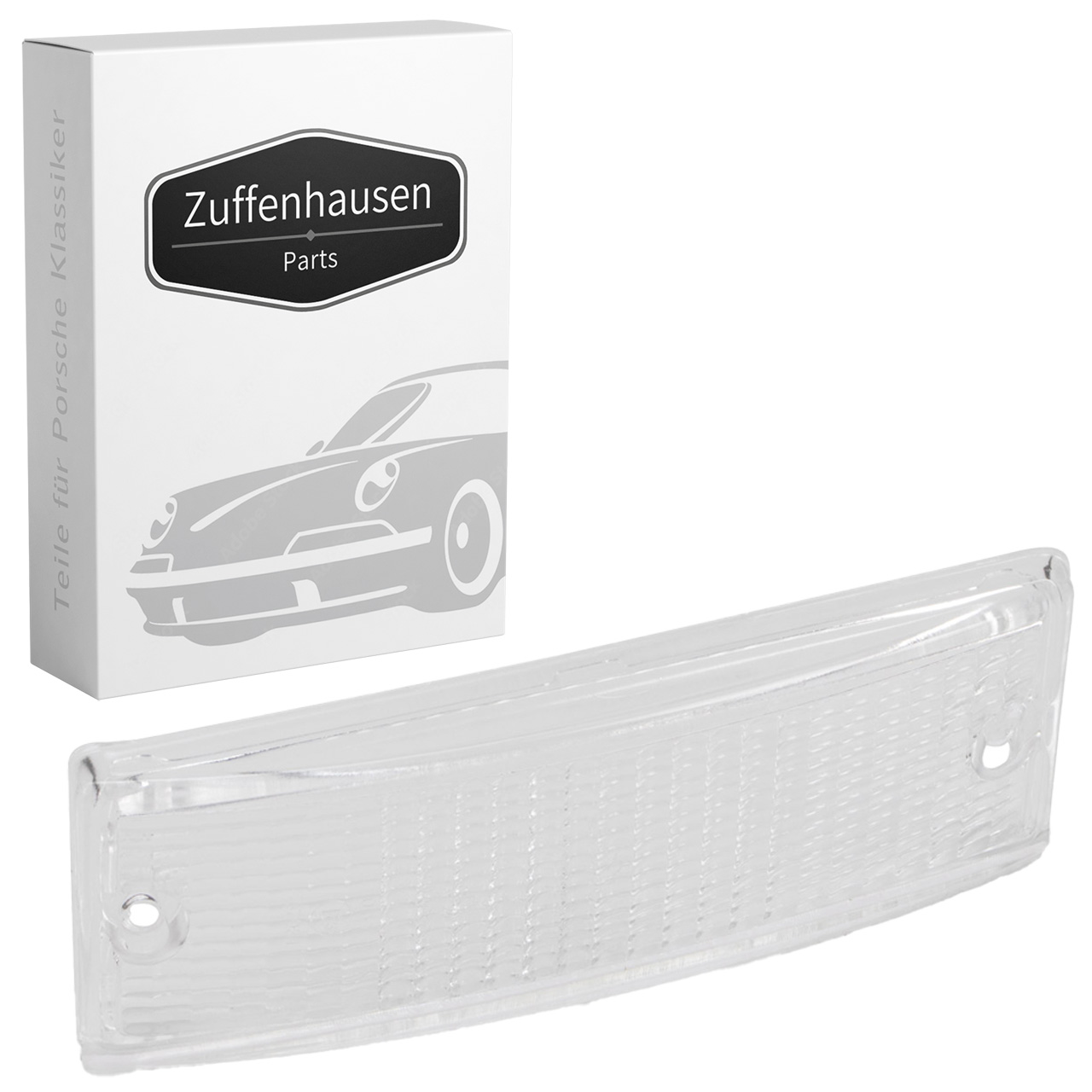 Blinker Blinkerglas Stoßstange WEISS für PORSCHE 911 2.7-3.3 1974-1990 vorne 91163191400