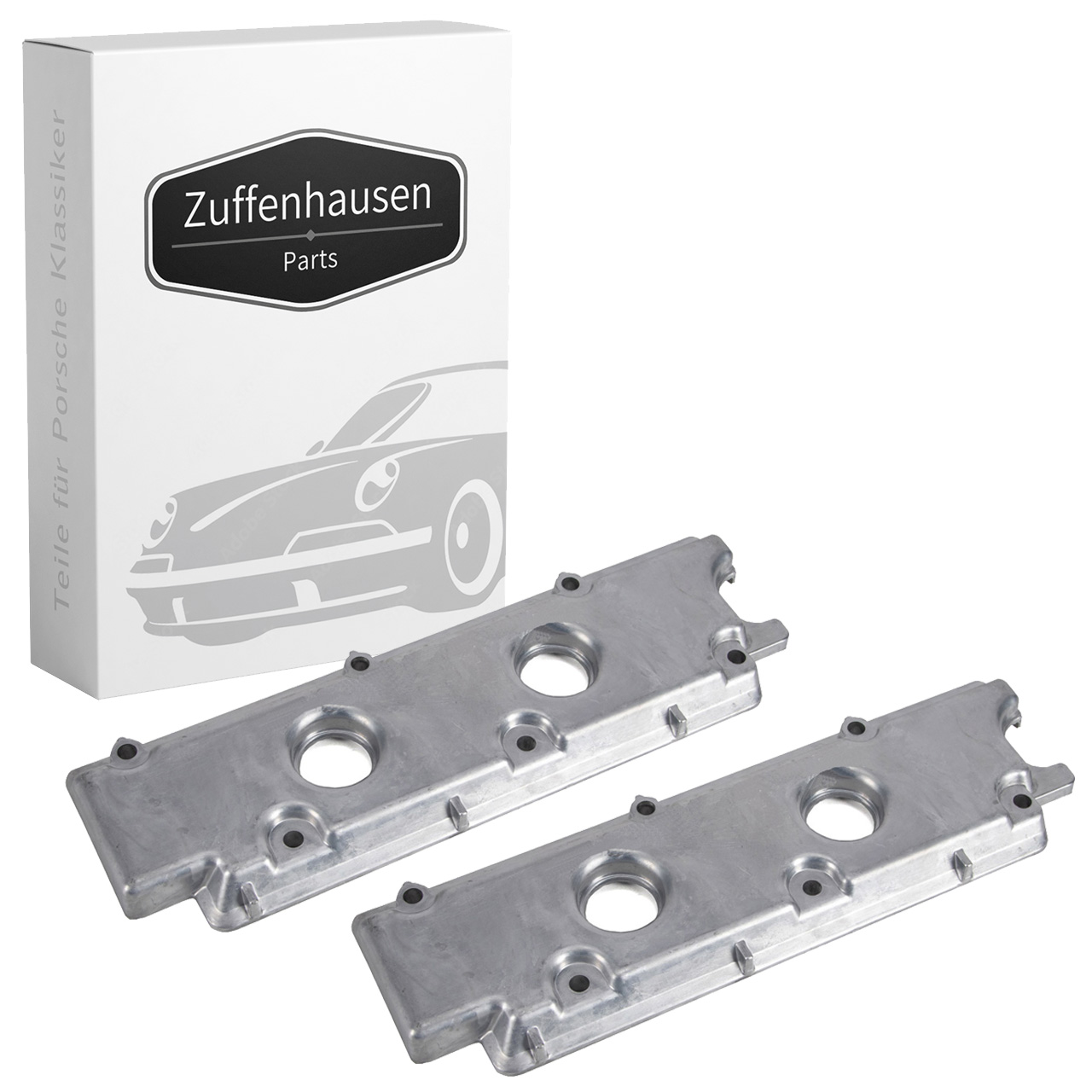 2x Ventildeckel ALU für PORSCHE 911 964 3.3 Turbo / S 914 /6 2.0 oben 90110511511