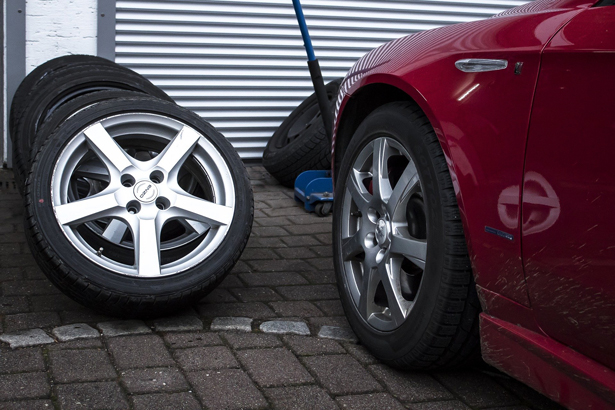 Wheel change from winter tyres to summer tyres